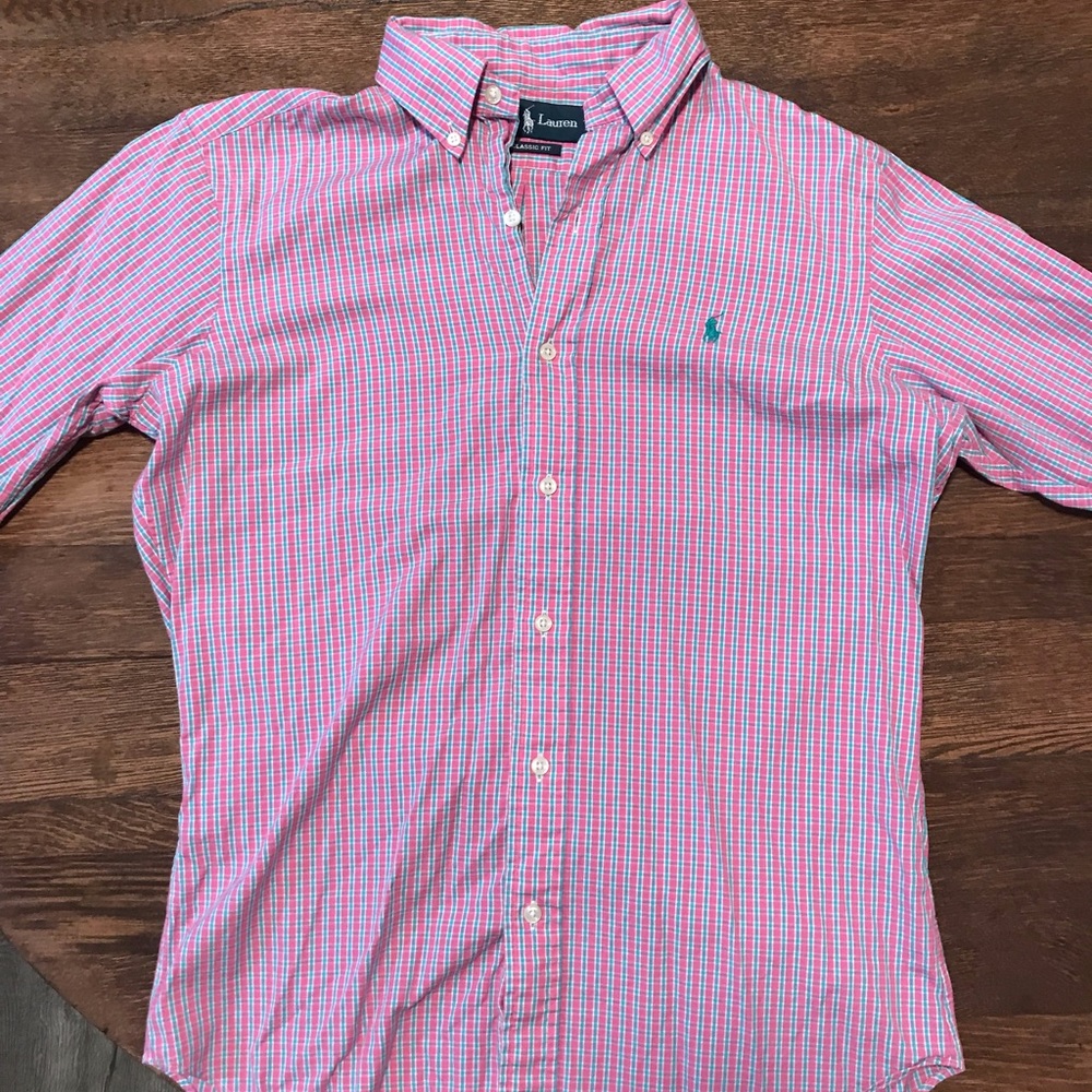 Men’s Small Polo Button Down